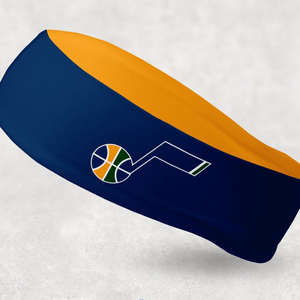 NEW - Reversible Utah Jazz Headband